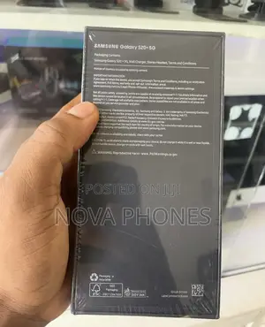 New Samsung Galaxy S20+ 128 GB Black