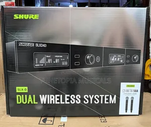 Original Shure SLX-D 2in1 Wireless Professional Microphone