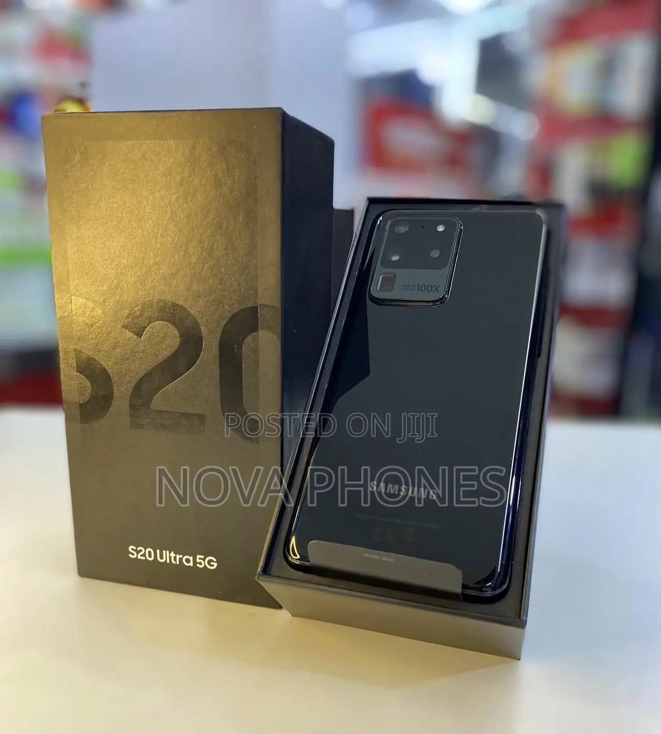 New Samsung Galaxy S20 Ultra 128 GB Black