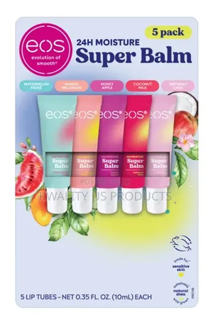 EOS 24-Hr Moisture Super Balm - 5 Pack