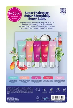 EOS 24-Hr Moisture Super Balm - 5 Pack