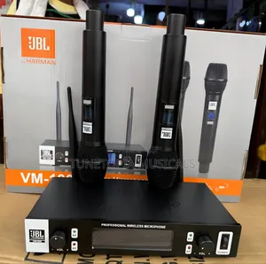 JBL Vm1000 Professional Dual Wireless Microphone System.