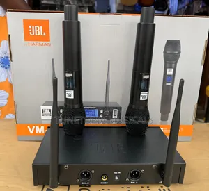 JBL Vm1000 Professional Dual Wireless Microphone System.