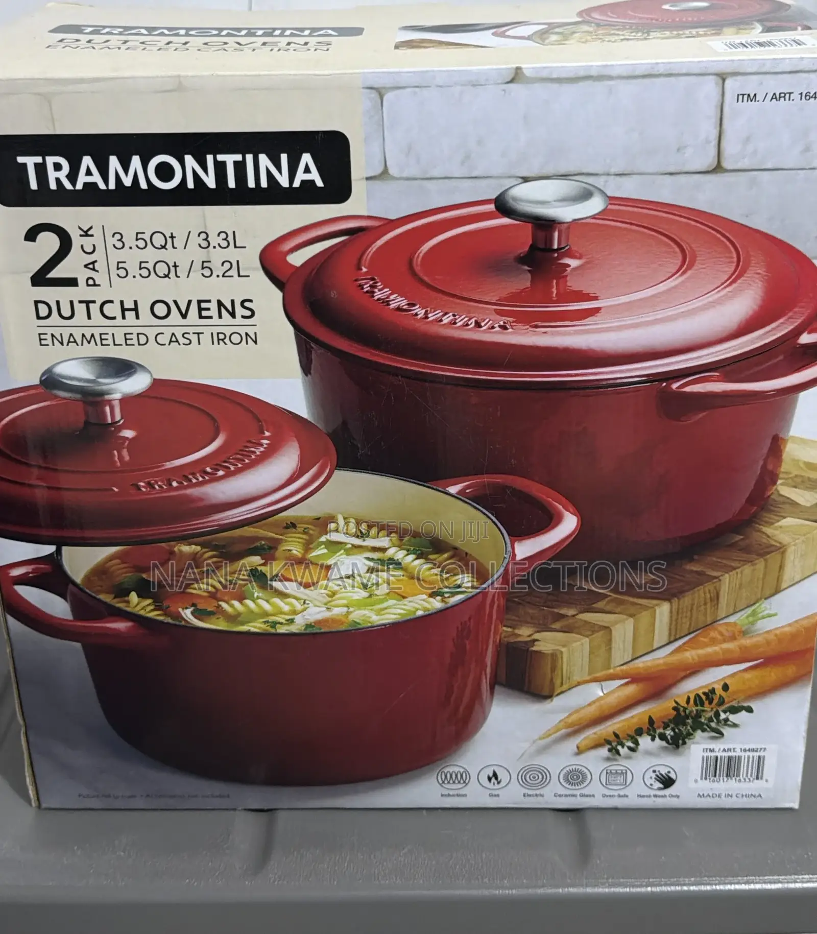 The Tramontina Fiora 10-Piece Cookware Set