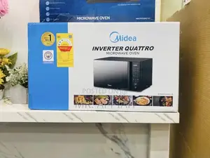 Efficient Midea 600Watt Electric Microwave(Glass) Black