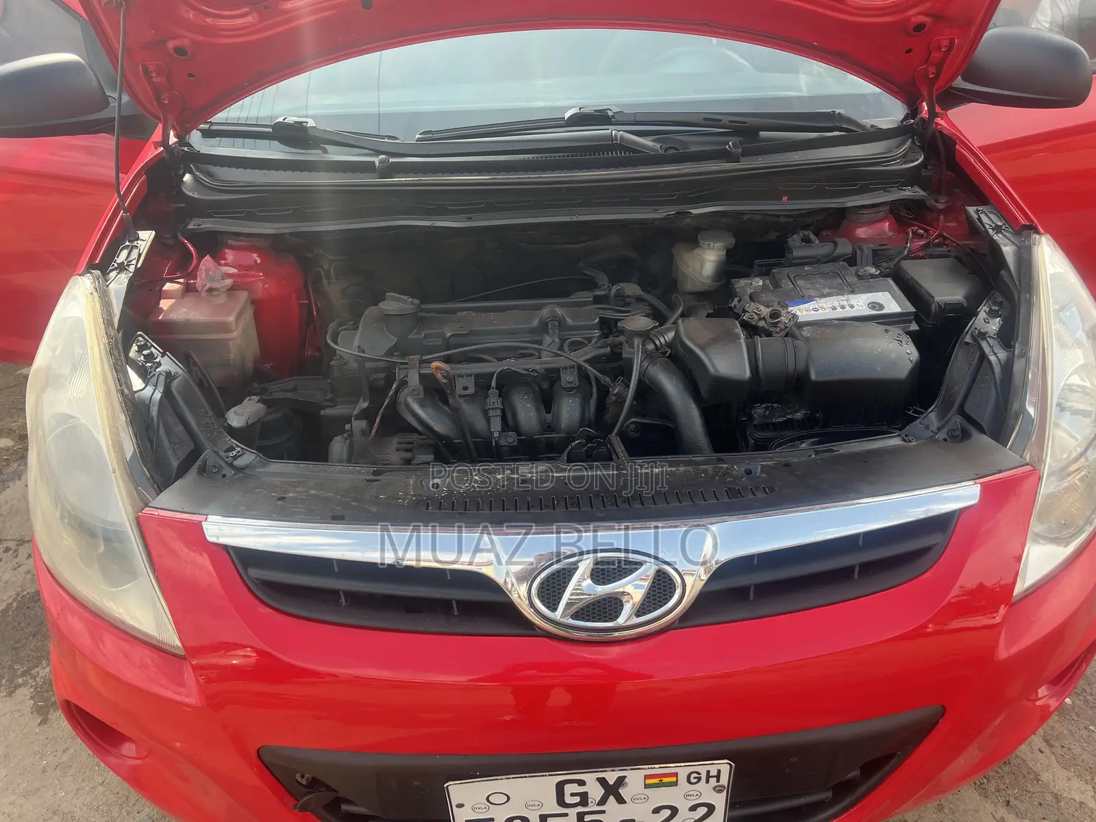 Hyundai i20 1.2 Kappa Petrol with Dual VTVT (MT) 2010 Red