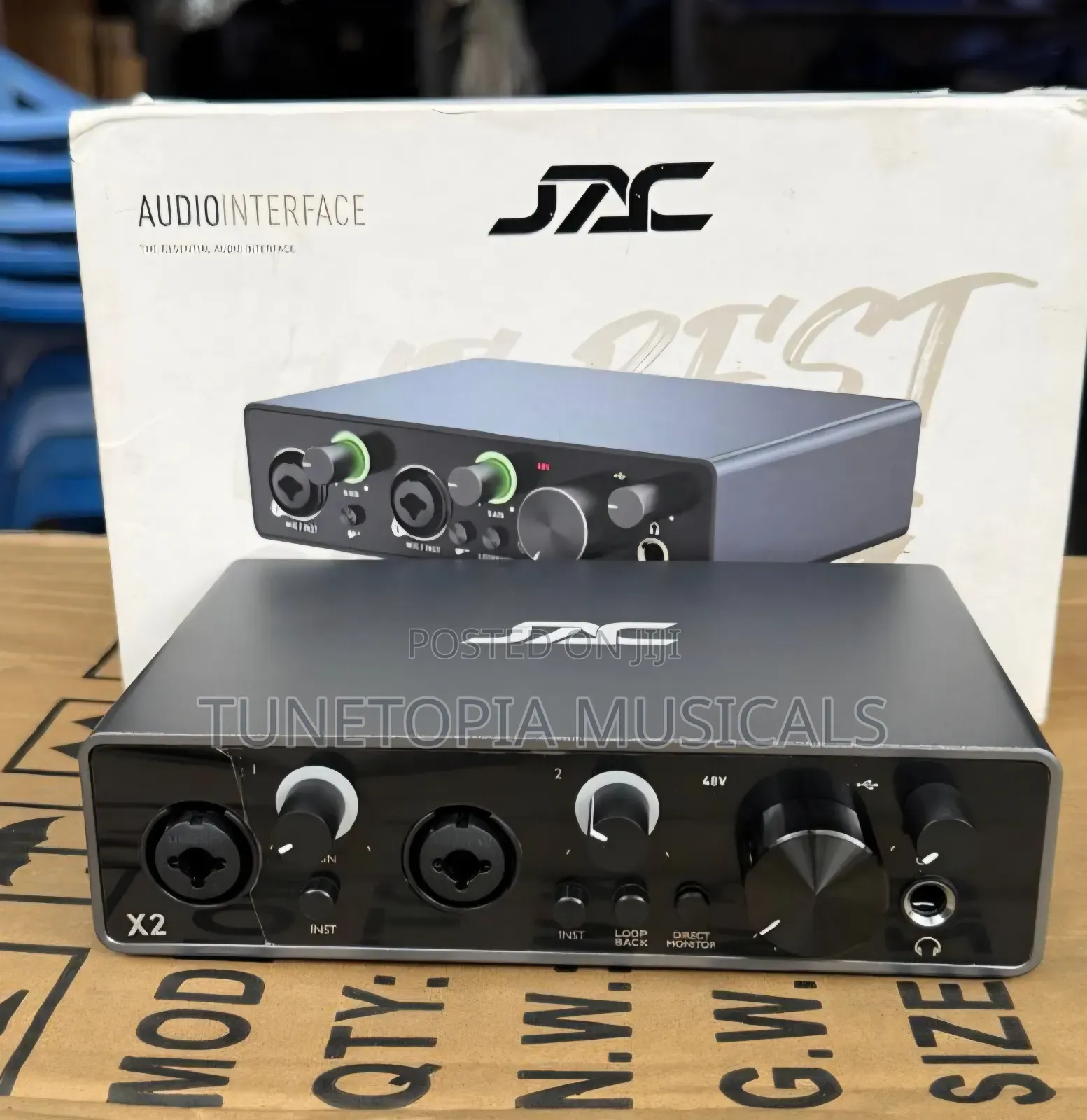Jac Audio X2 2-Channel USB Audio Interface