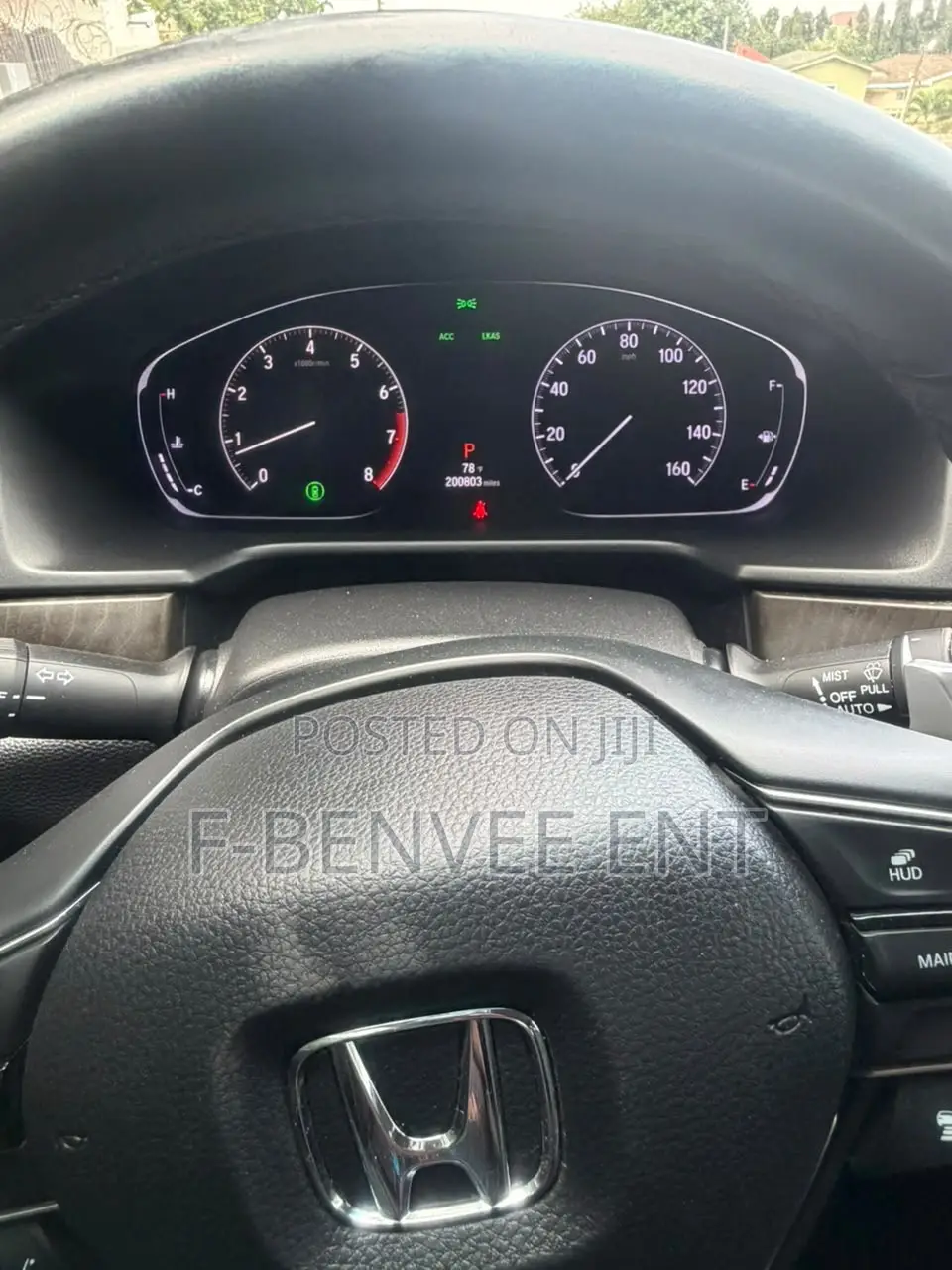 Honda Accord Touring 2018 Black