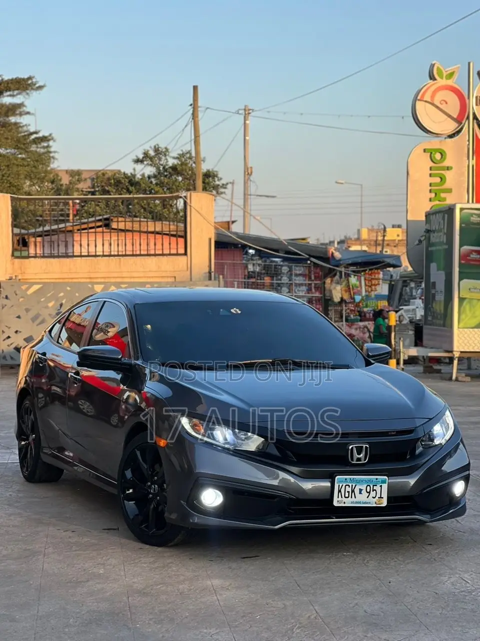 Honda Civic Sport Sedan 2019 Gray