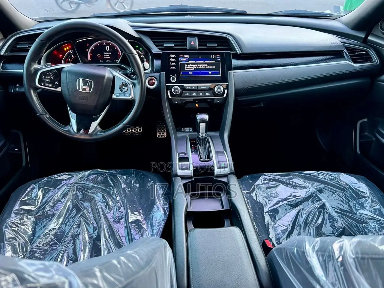 Honda Civic Sport Sedan 2019 Gray