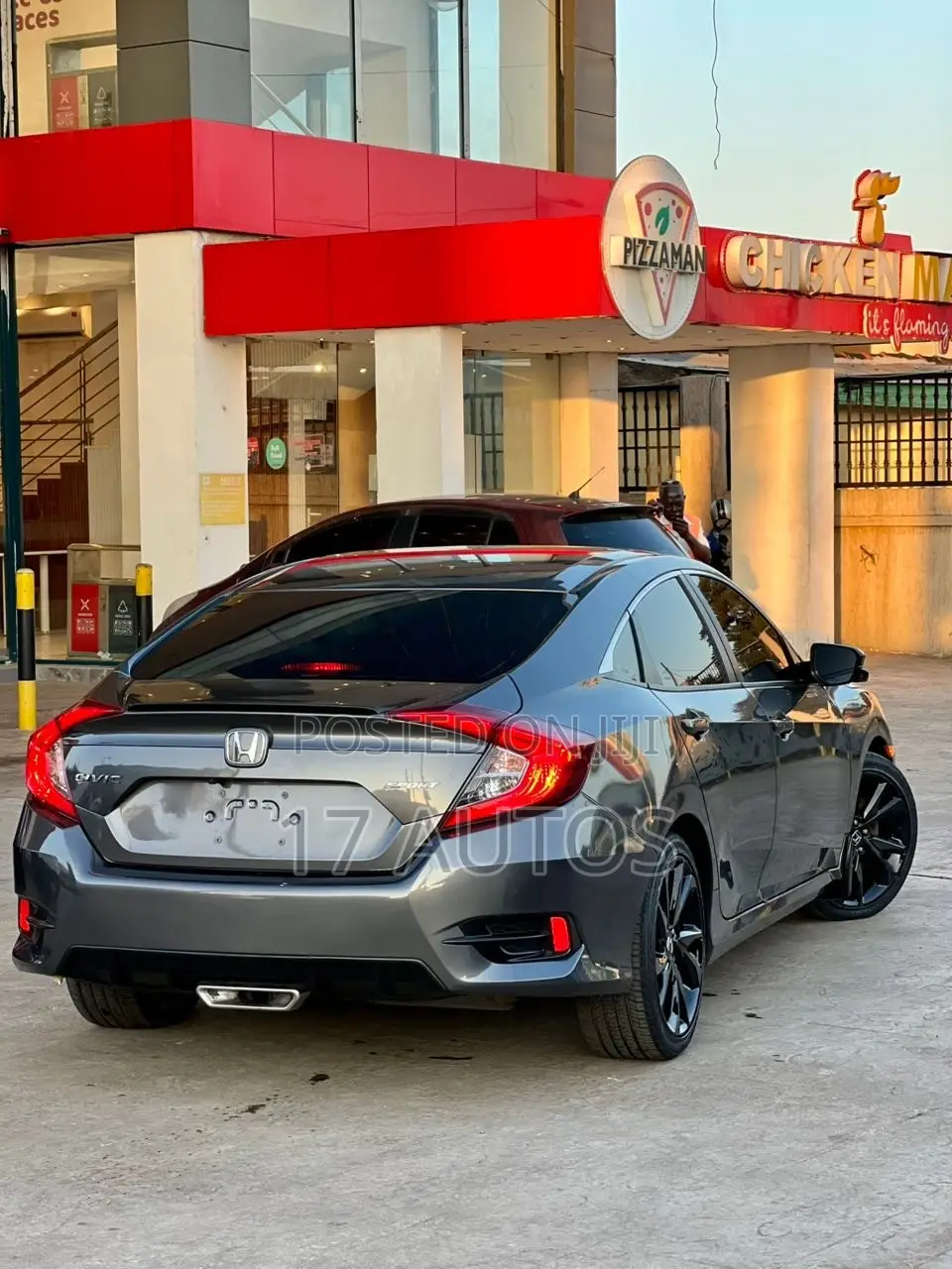 Honda Civic Sport Sedan 2019 Gray