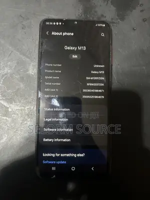 Samsung Galaxy M13 64 GB Gold