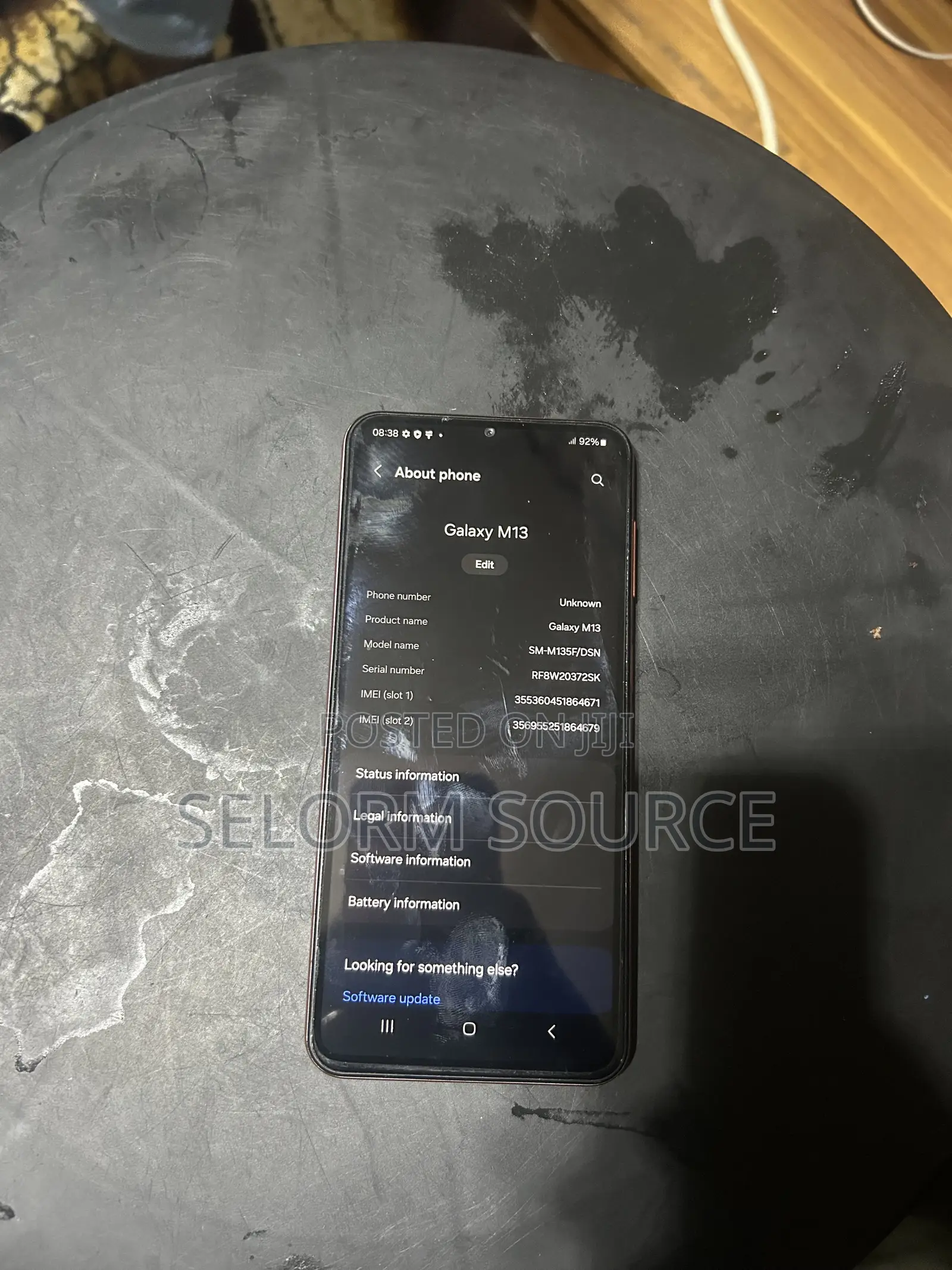 Samsung Galaxy M13 64 GB Gold