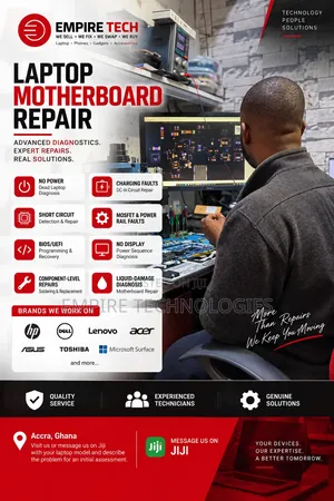 Laptop Motherboard Repair Advanced Diagnostics