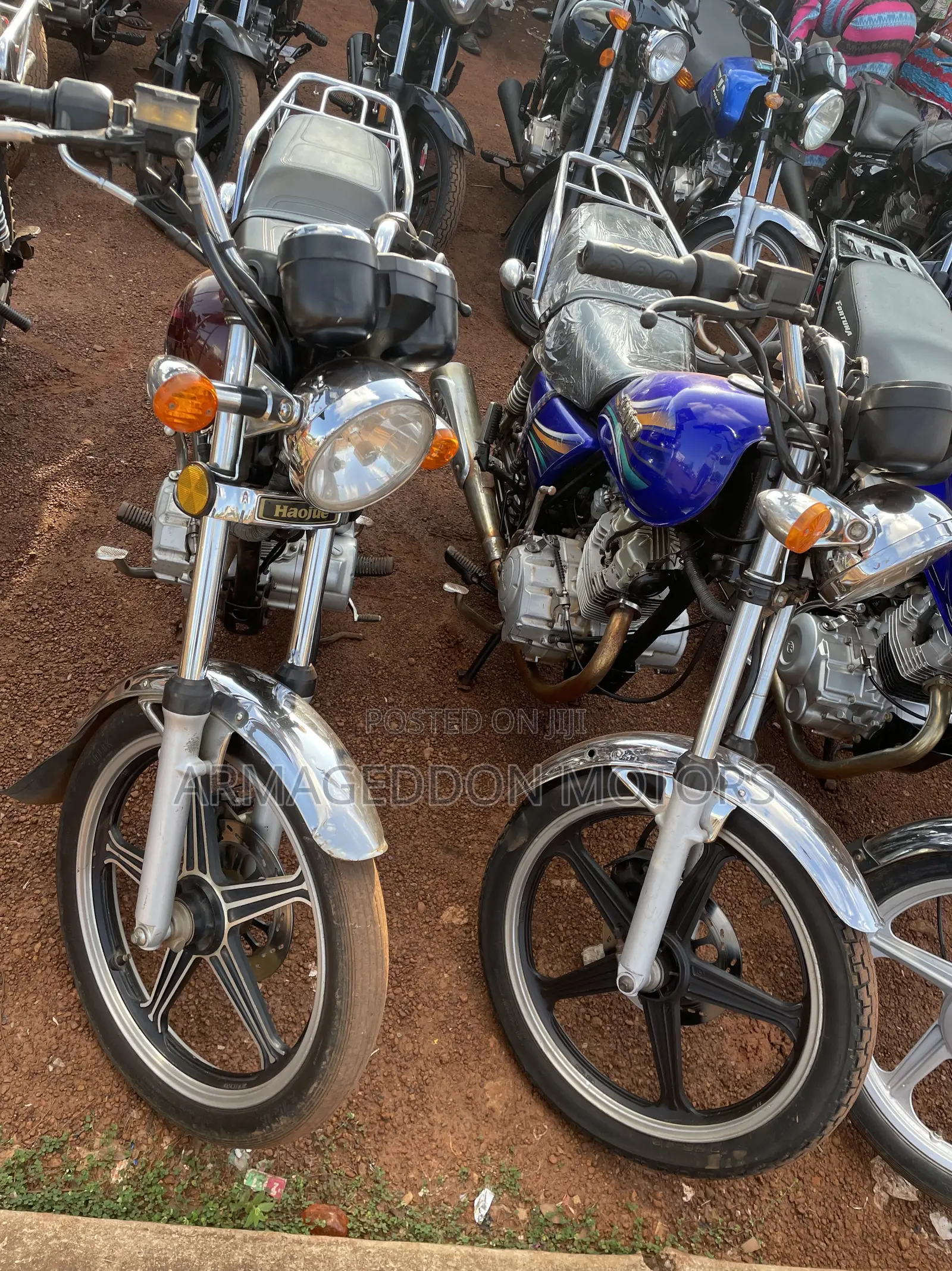 Haojue HJ125-8K 2024 Blue