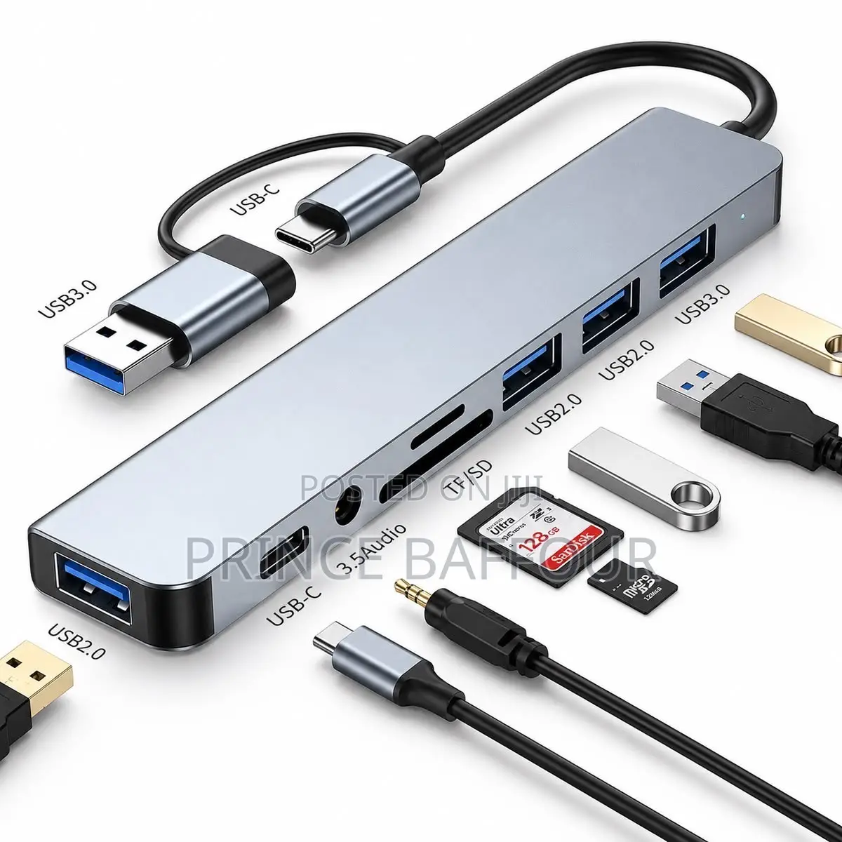 Adapter for Charging Phones ,Tablets Type C to Type C , Pins Etc