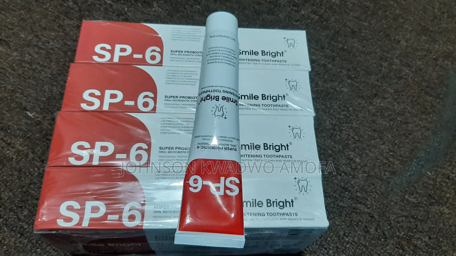 Sp-6 Probiotic Whitening Toothpaste -Enhanced With Formula 6