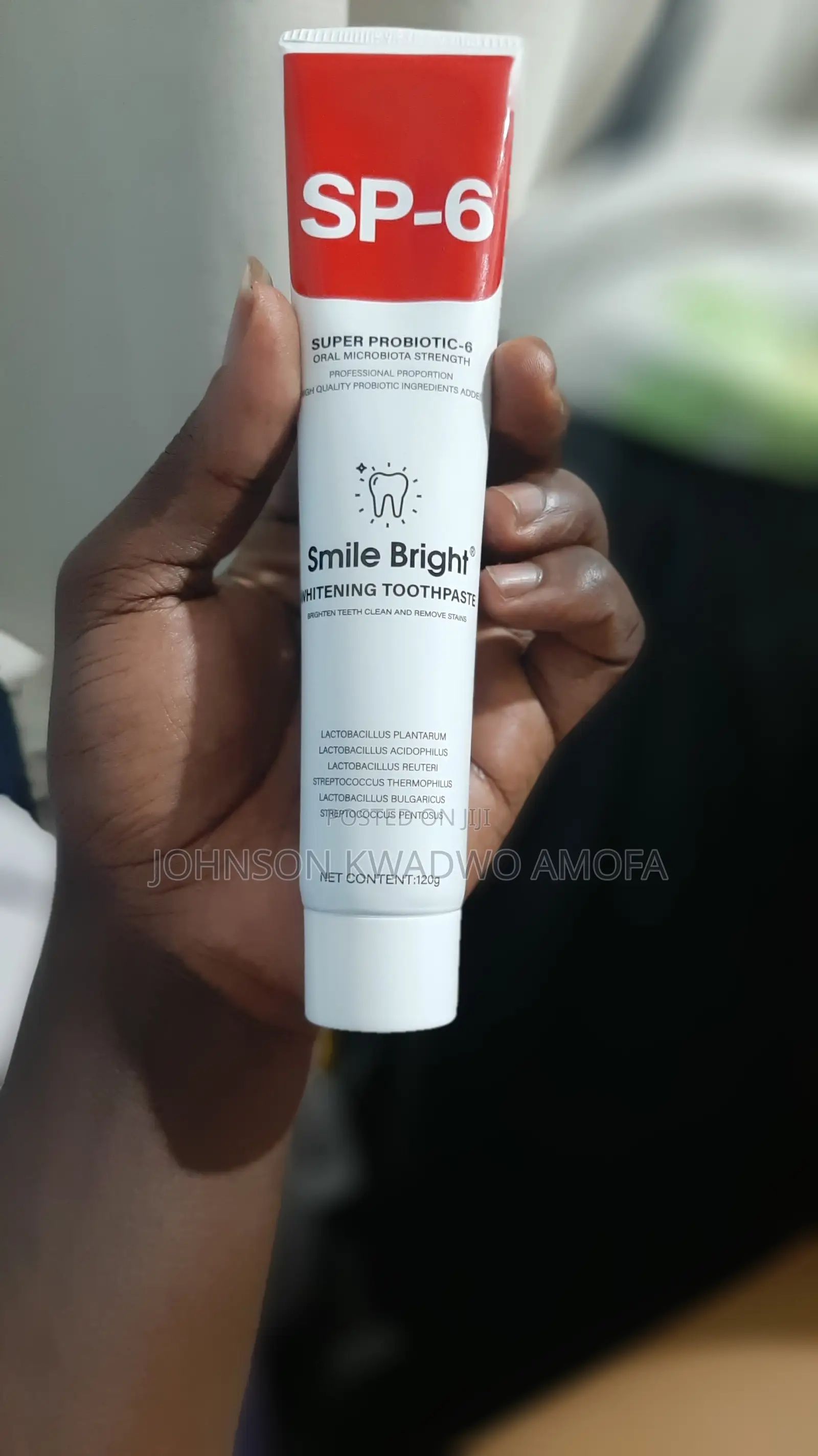 Sp-6 Probiotic Whitening Toothpaste -Enhanced With Formula 6