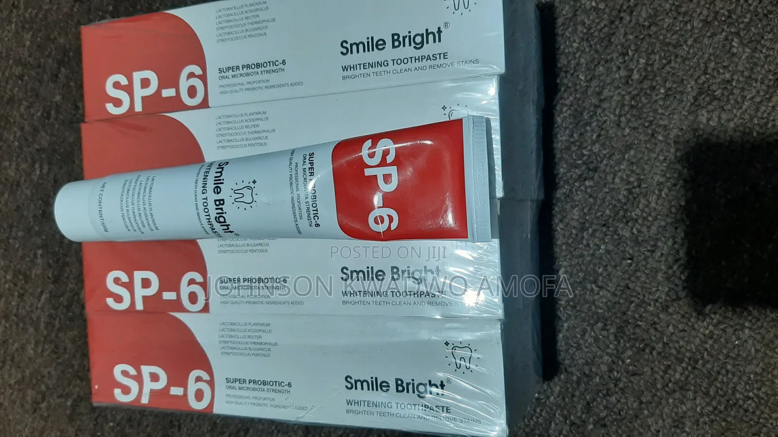 Sp-6 Probiotic Whitening Toothpaste -Enhanced With Formula 6