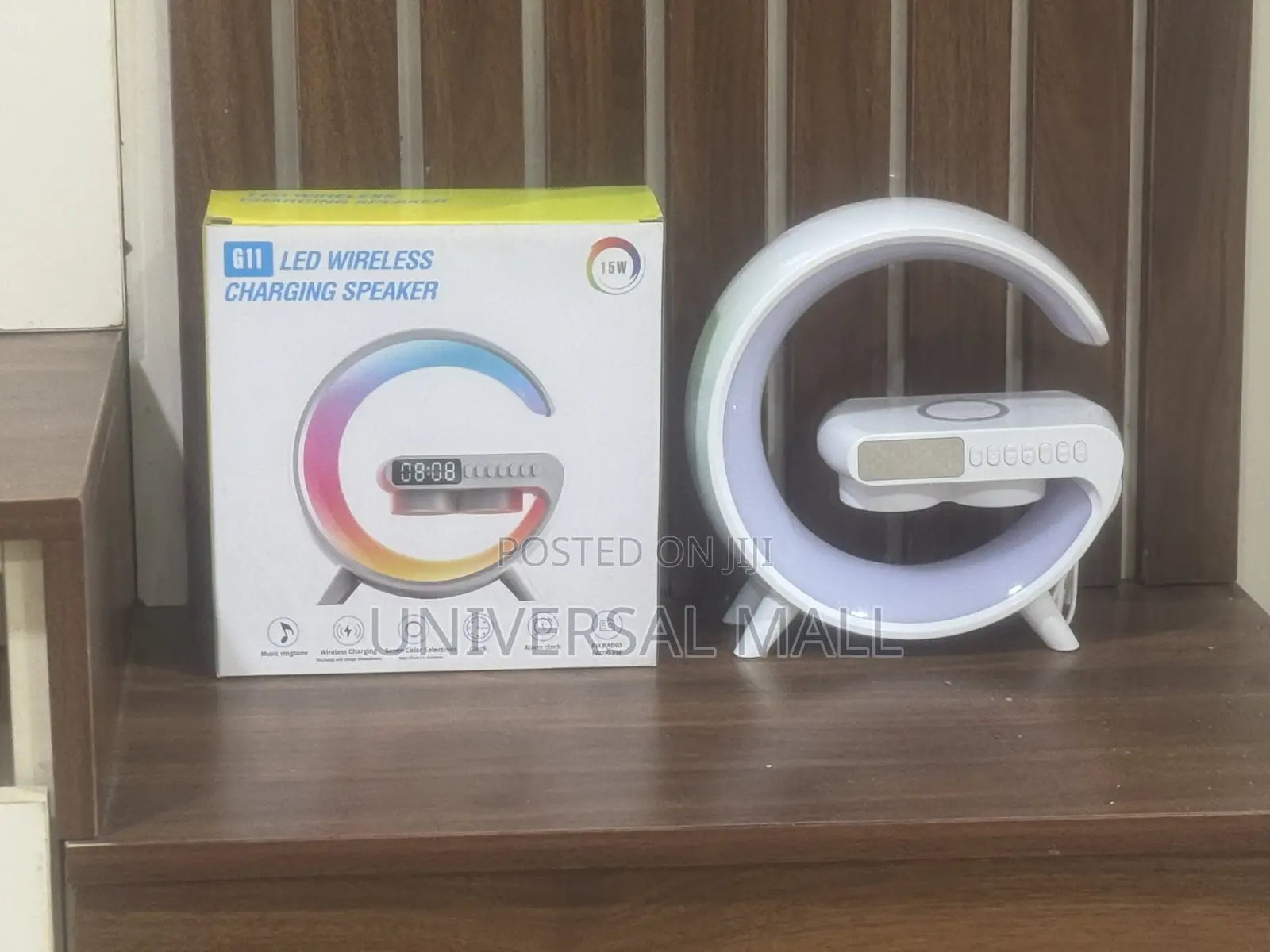 Led Wireless Charging Speaker