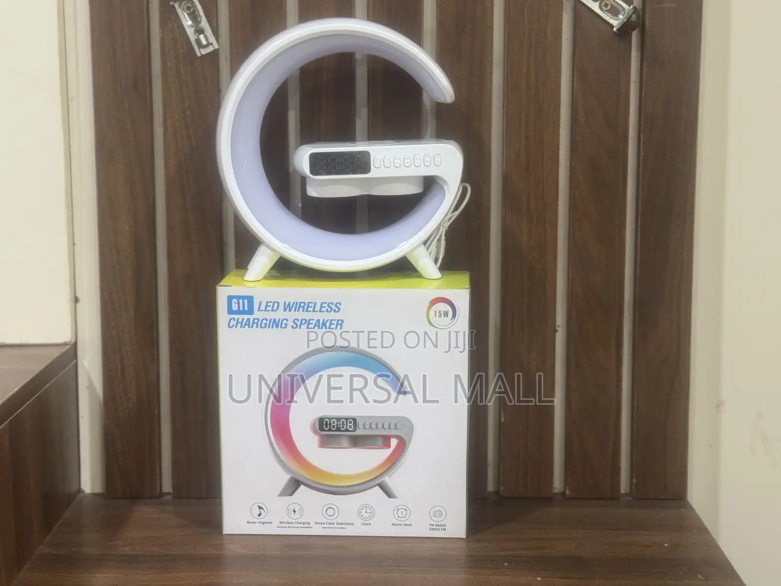 Led Wireless Charging Speaker