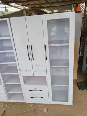 Premium Four in One Wardrobe /Sideglass