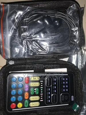 I9 Voice Device Set Portable Mini Sound Card for Phone and Computer