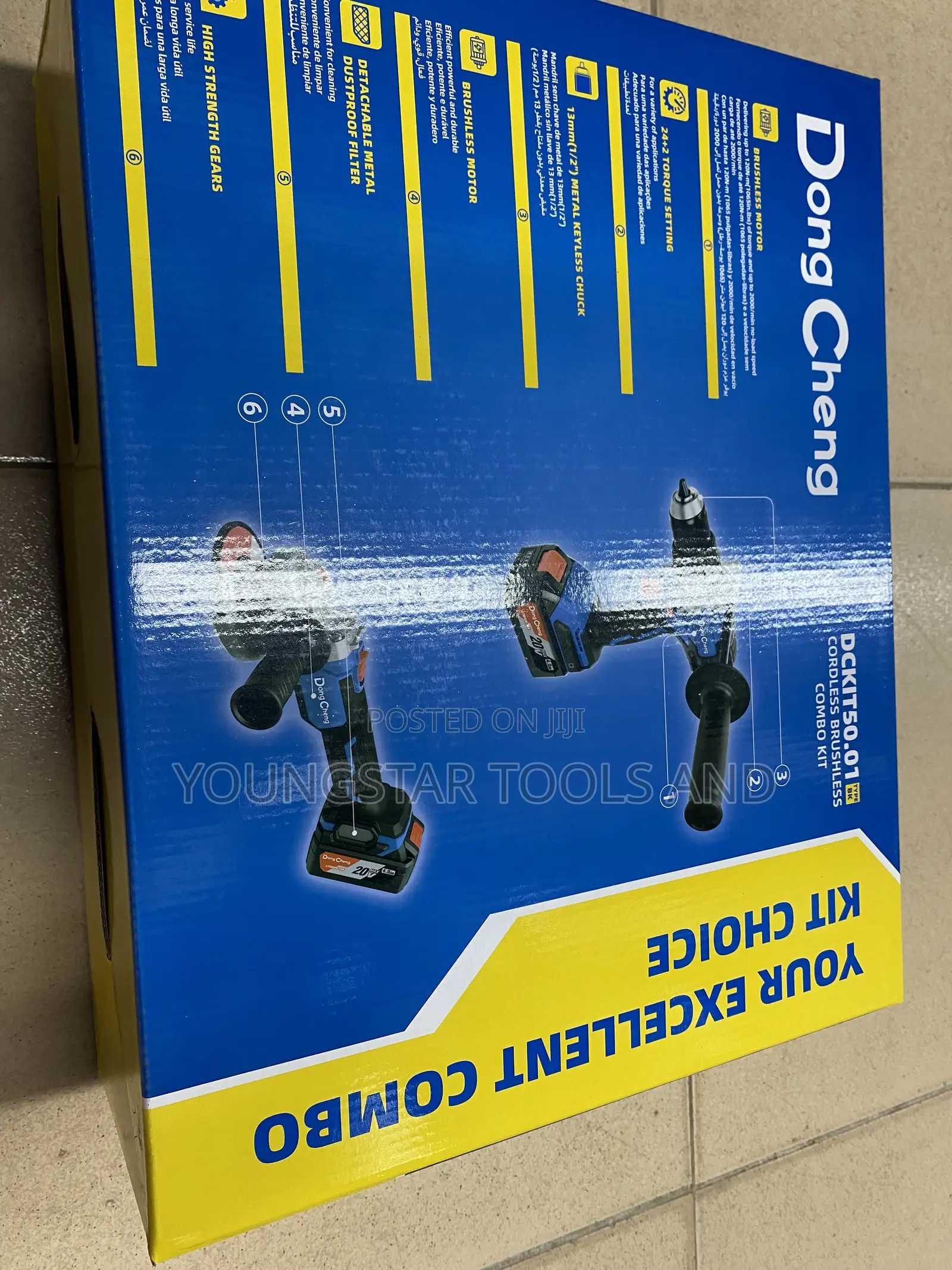 Combo Kit / Cordless Drill Grinder