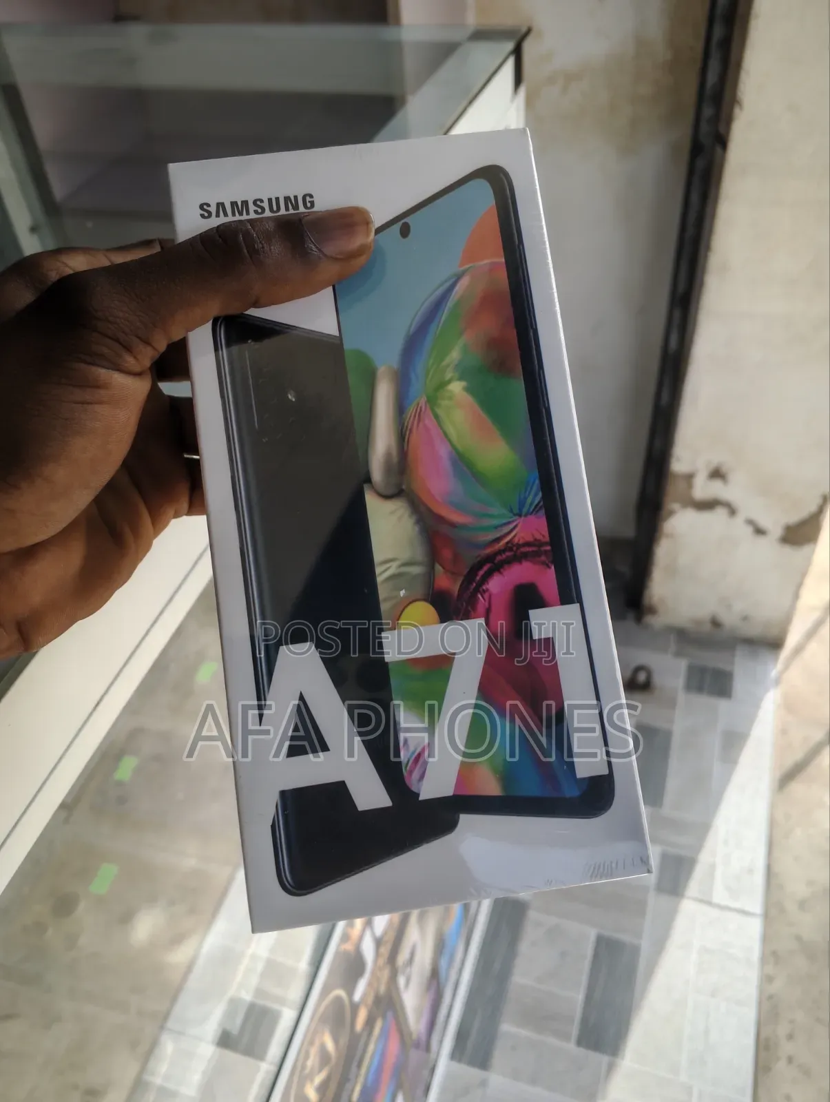 New Samsung Galaxy A71 128 GB Black