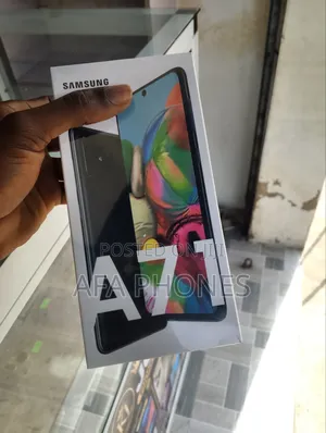 New Samsung Galaxy A71 128 GB Black