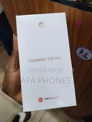 New Huawei P30 Pro 128 GB Black