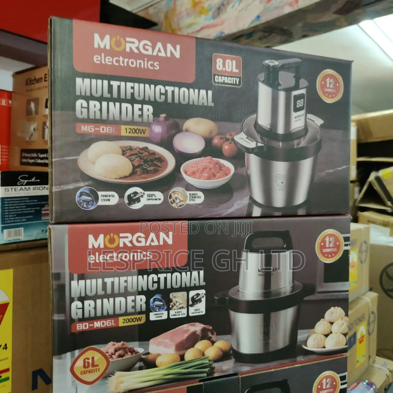 Ever Reliable 6L Morgan Multifunctional Food Processor