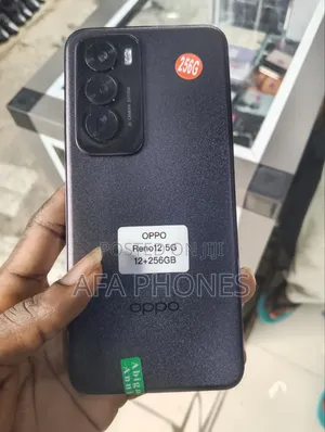 New Oppo Reno 12 5G 256 GB Black