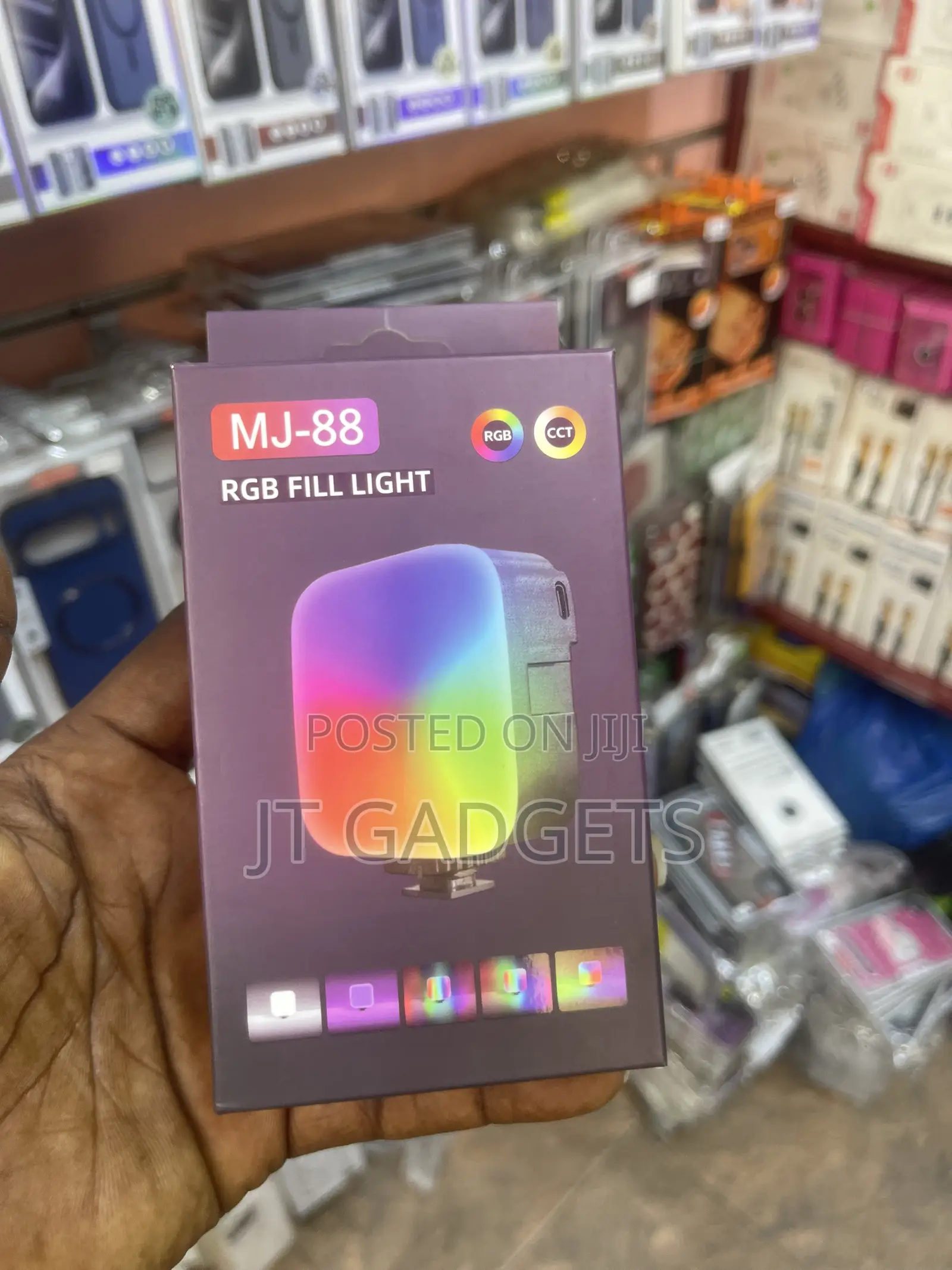MJ-88 RGB Fill Light — RGB + CCT, Multiple Effects
