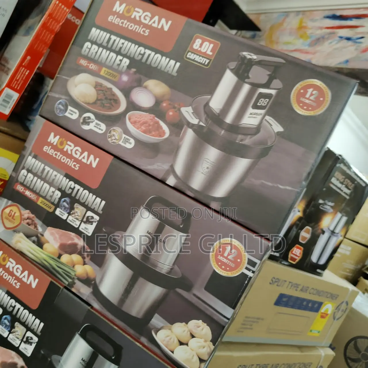 Promo Promo on Our New 6L Morgan Multifunctional Food Processor
