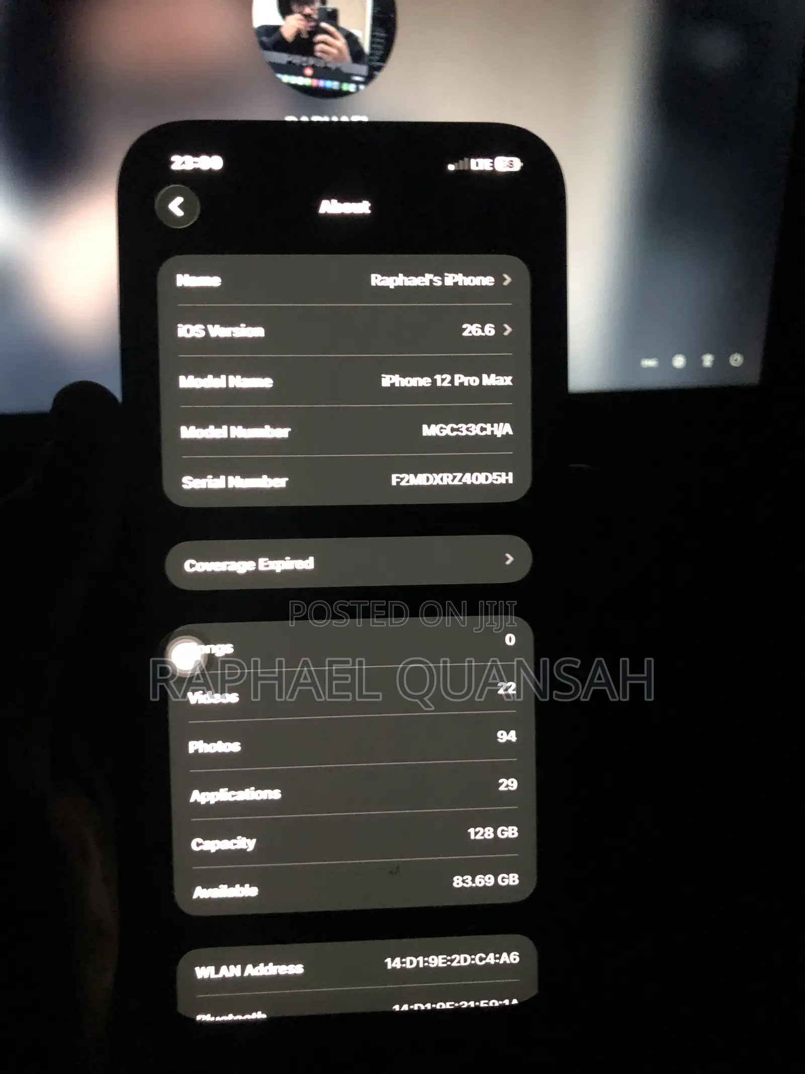 Apple iPhone 12 Pro Max 128 GB Blue