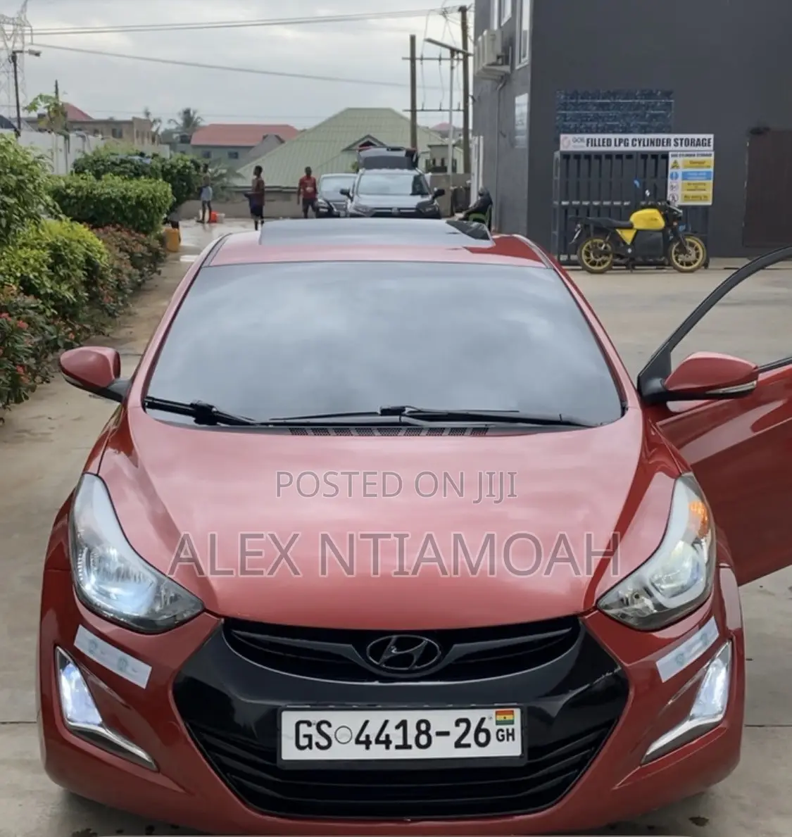 Hyundai Elantra 2014 Red