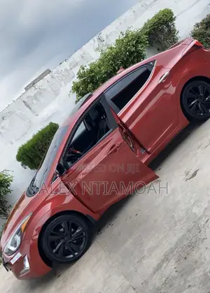 Hyundai Elantra 2014 Red