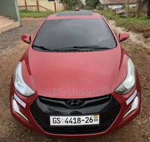 Hyundai Elantra 2014 Red