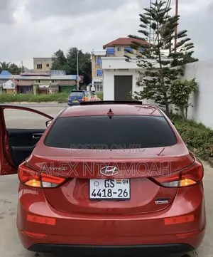 Hyundai Elantra 2014 Red
