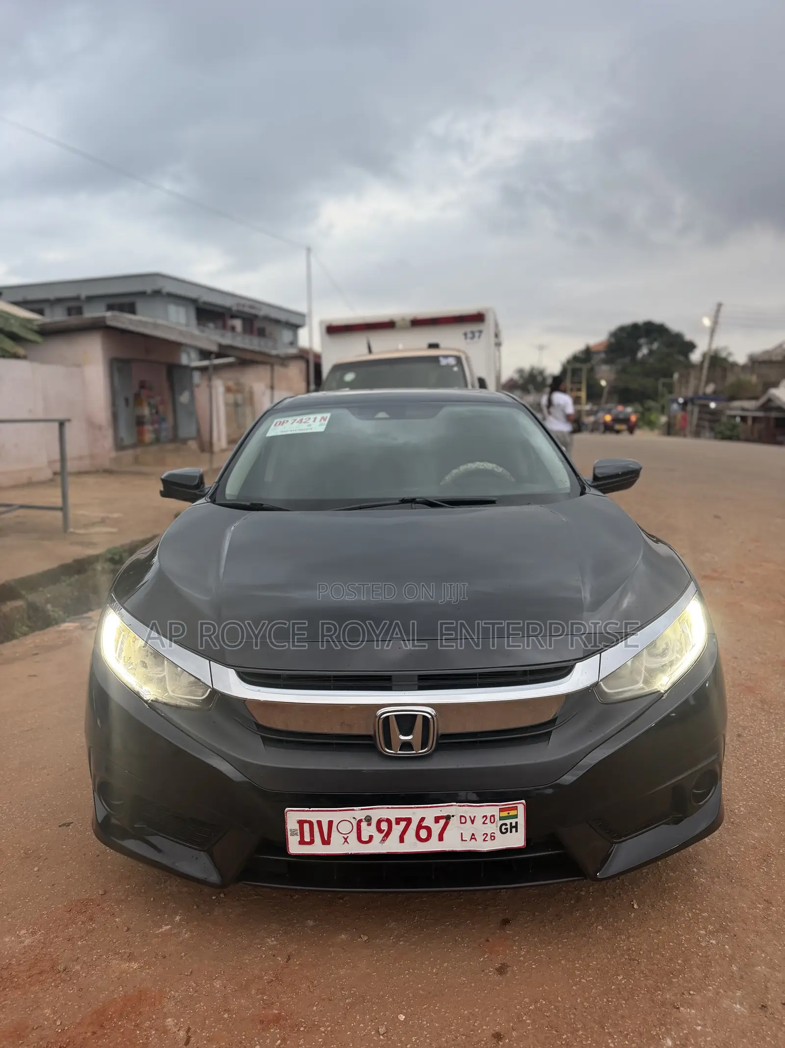 Honda Civic EX Sedan 2018 Black