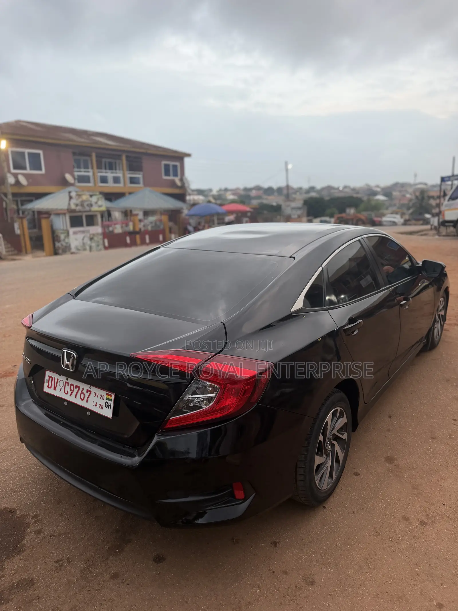 Honda Civic EX Sedan 2018 Black