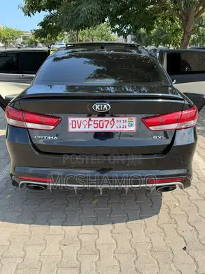 Kia Optima SXL Turbo Sedan FWD (2.0L 4cyl 6A) 2017 Black