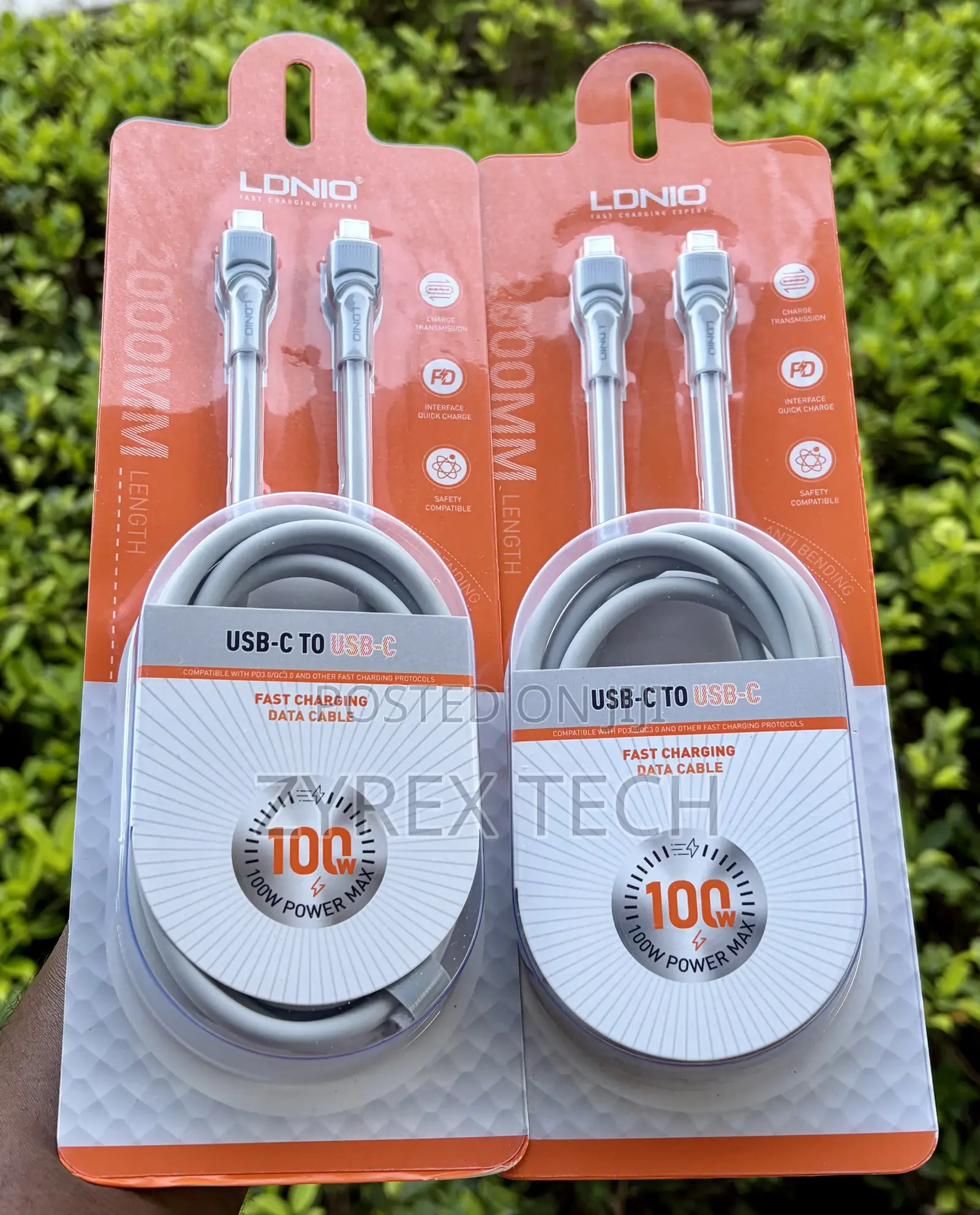 USB Type C to C Fast Charging Data Cable