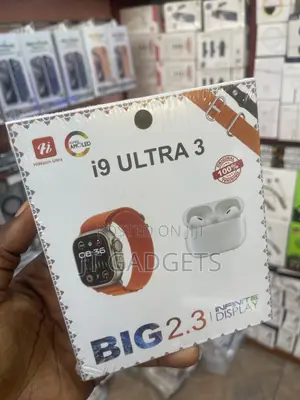 HiWatch I9 Ultra 3 Smart Watch + AirPods Pro Combo — Big 2.3" AMOLED