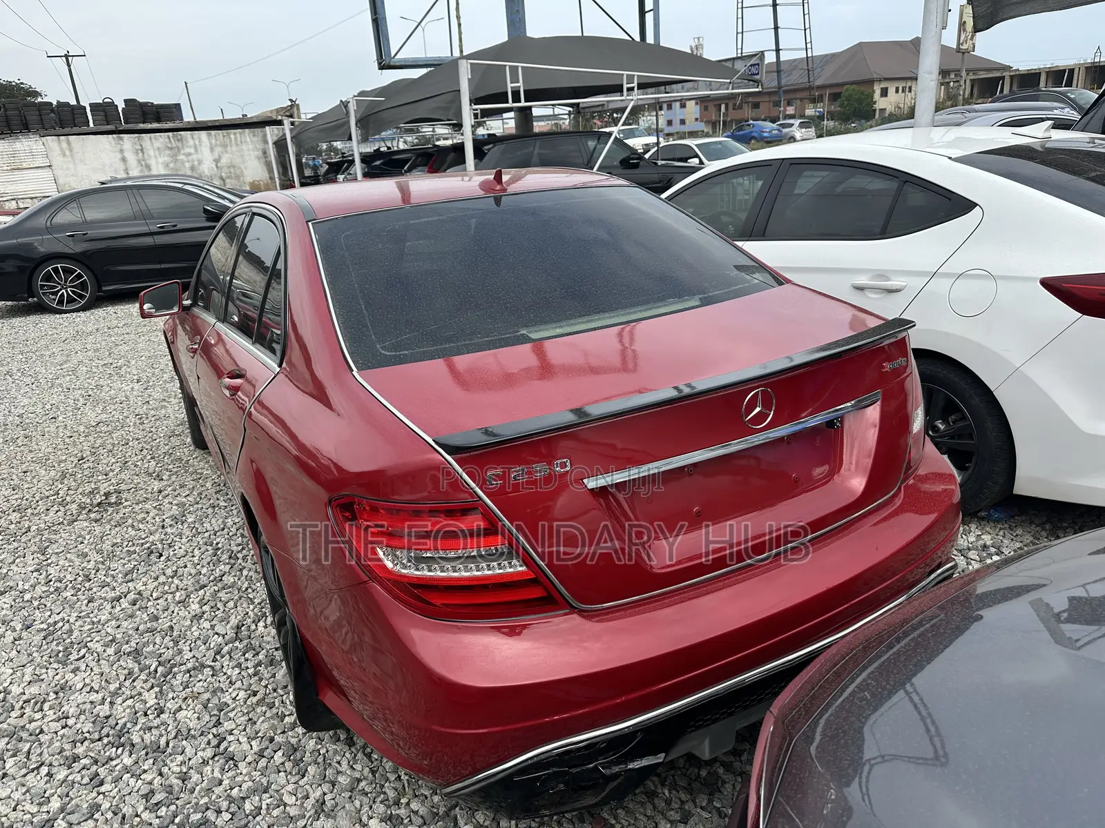 Mercedes-Benz C250 2014 Red