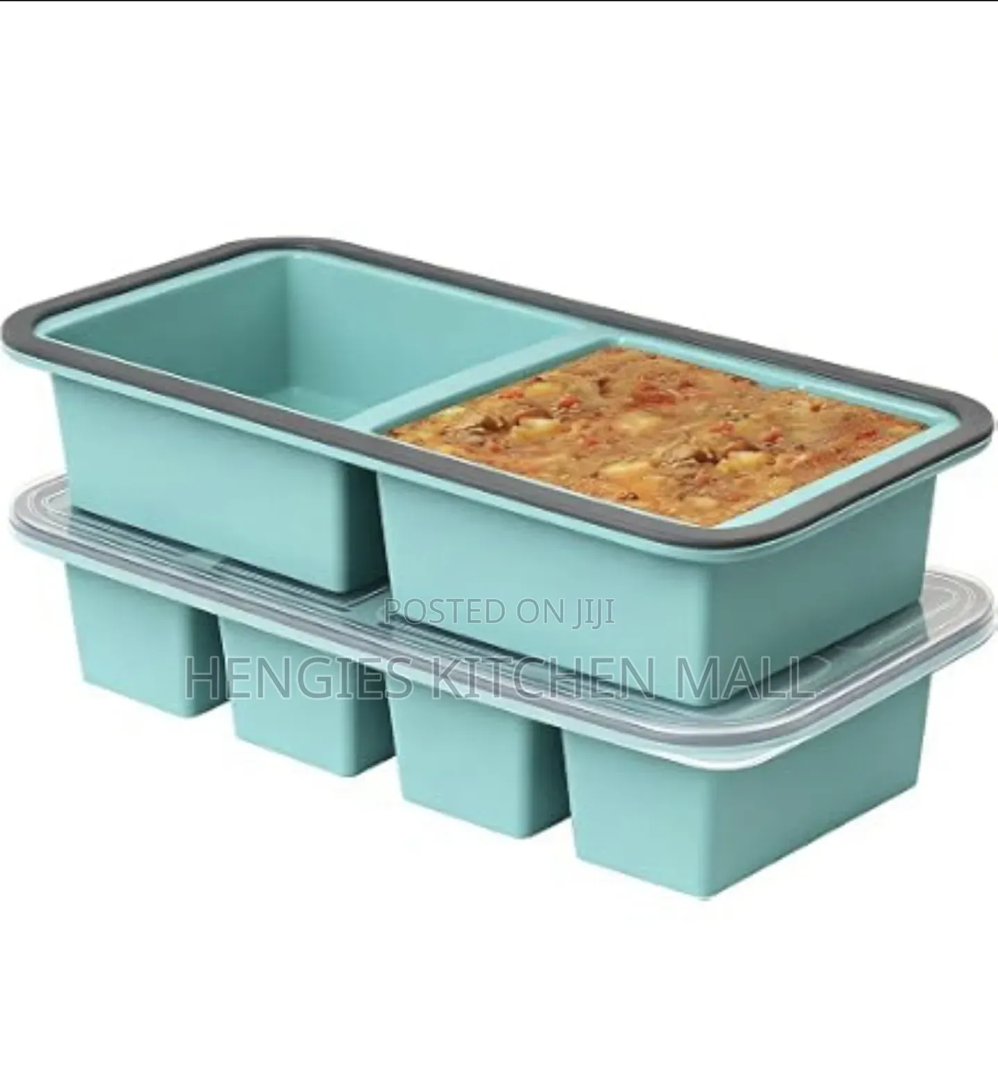 Silicone Freezer Tray for Soup/Stew 1000ml