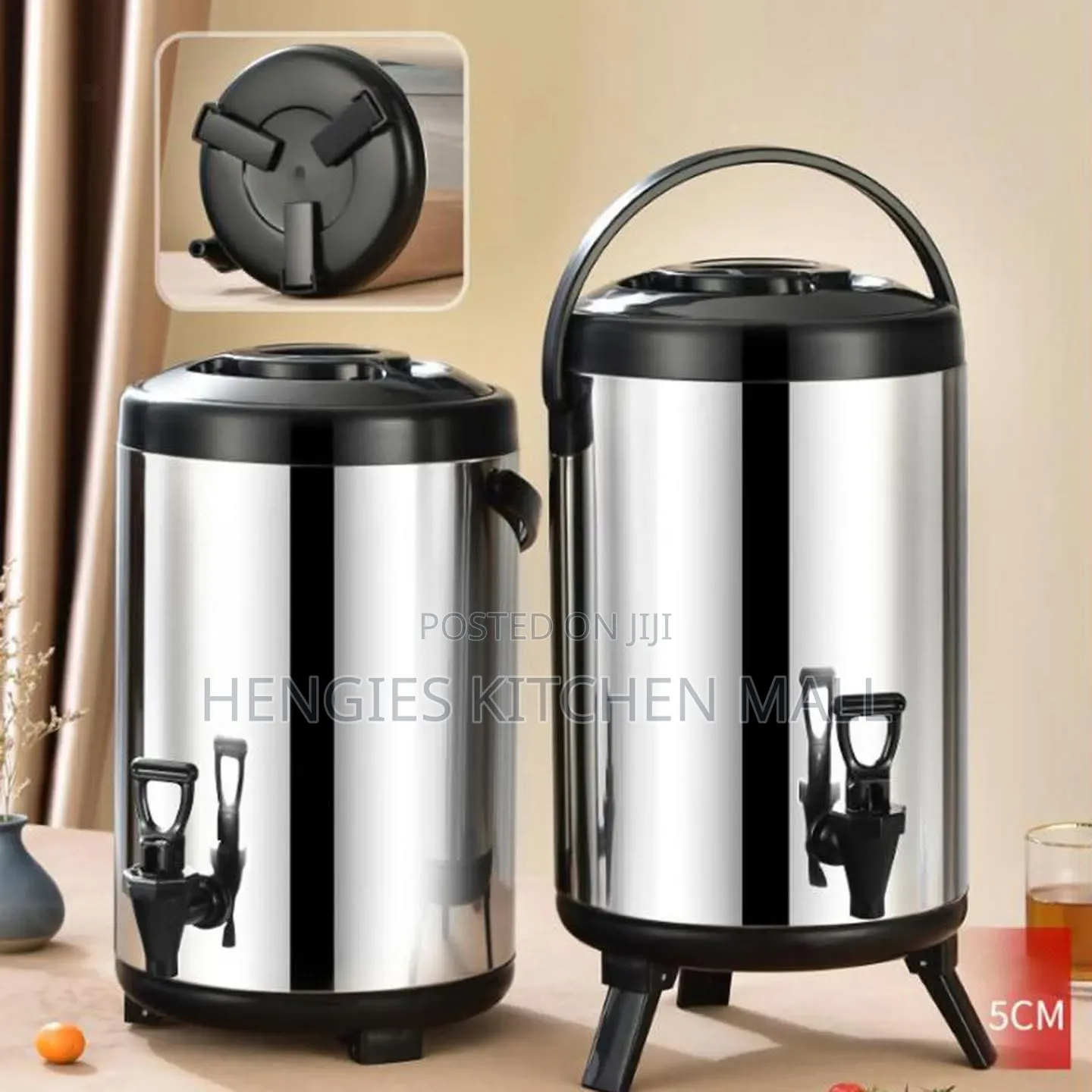 Stainless Steel Insulated Beverage Dispenser 12L