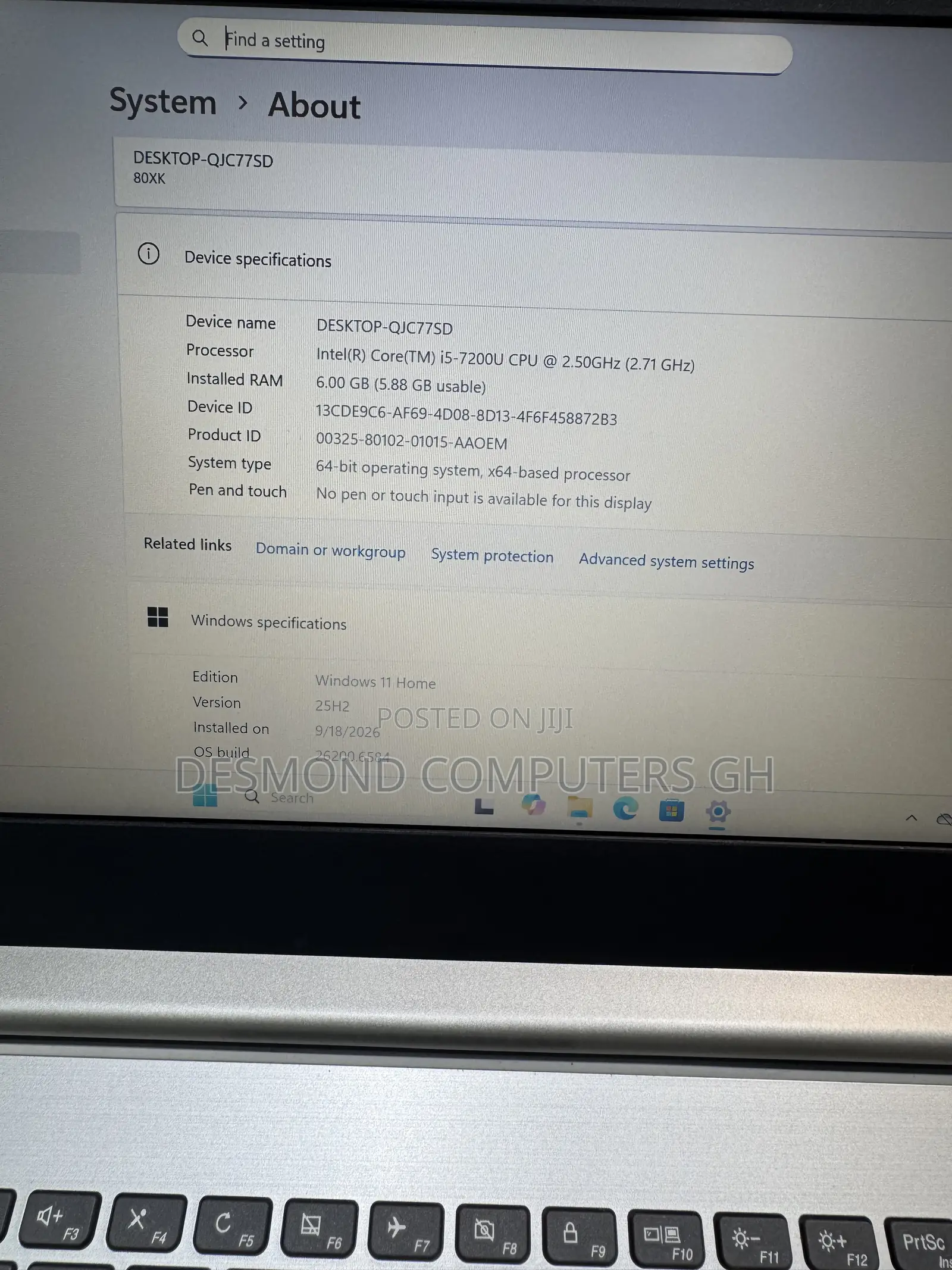 Laptop Lenovo IdeaPad 320 6GB Intel Core i5 SSD 256GB