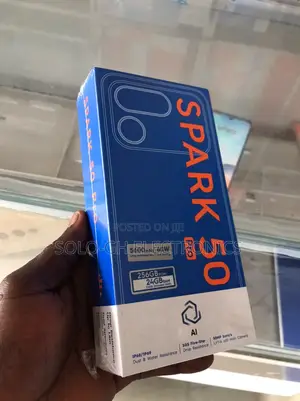 New Tecno Spark 50 Pro 256 GB Black